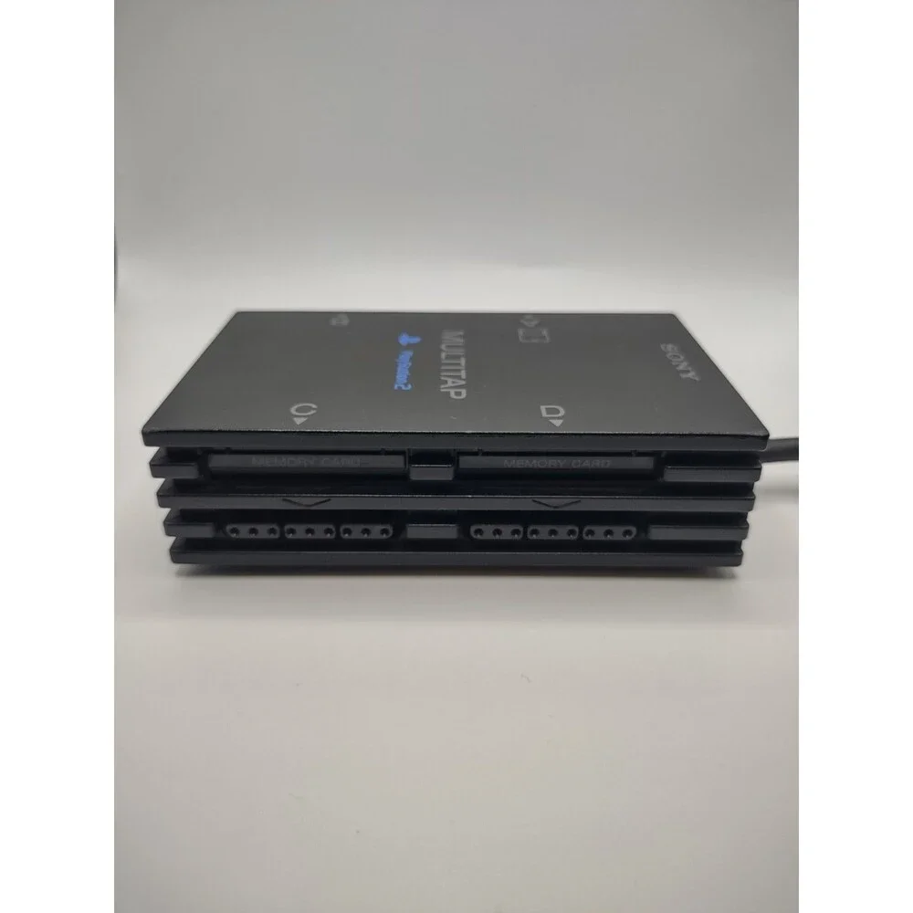Sony Playstation 2 (PS2) Multitap Adapter SCPH-10090 OEM W/ 8MB Memory Card OEM